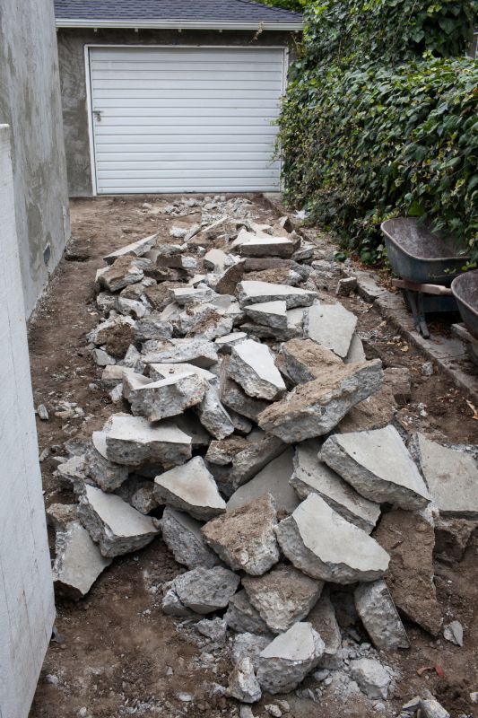 Concrete Patio Demolition in Bergen County, NJ