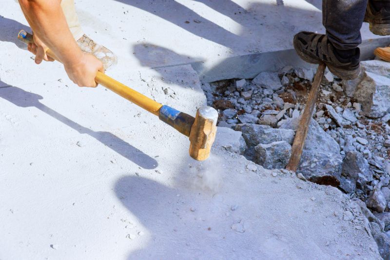 Patio Slab Demolition in Bergen County, NJ